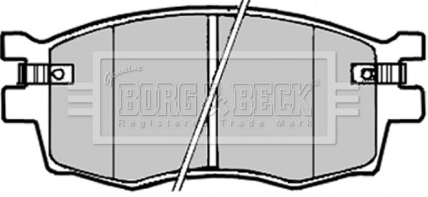 BORG & BECK Jarrupala, levyjarru BBP1923